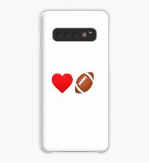 Liebe Fußball! Hülle & Klebefolie für Samsung Galaxy