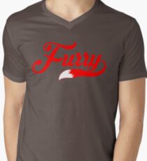 Furry jersey Men's V-Neck T-Shirt