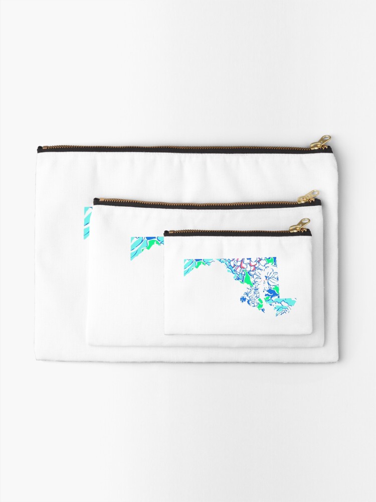 Alternate view of Lilly States - Maryland Zipper Pouch