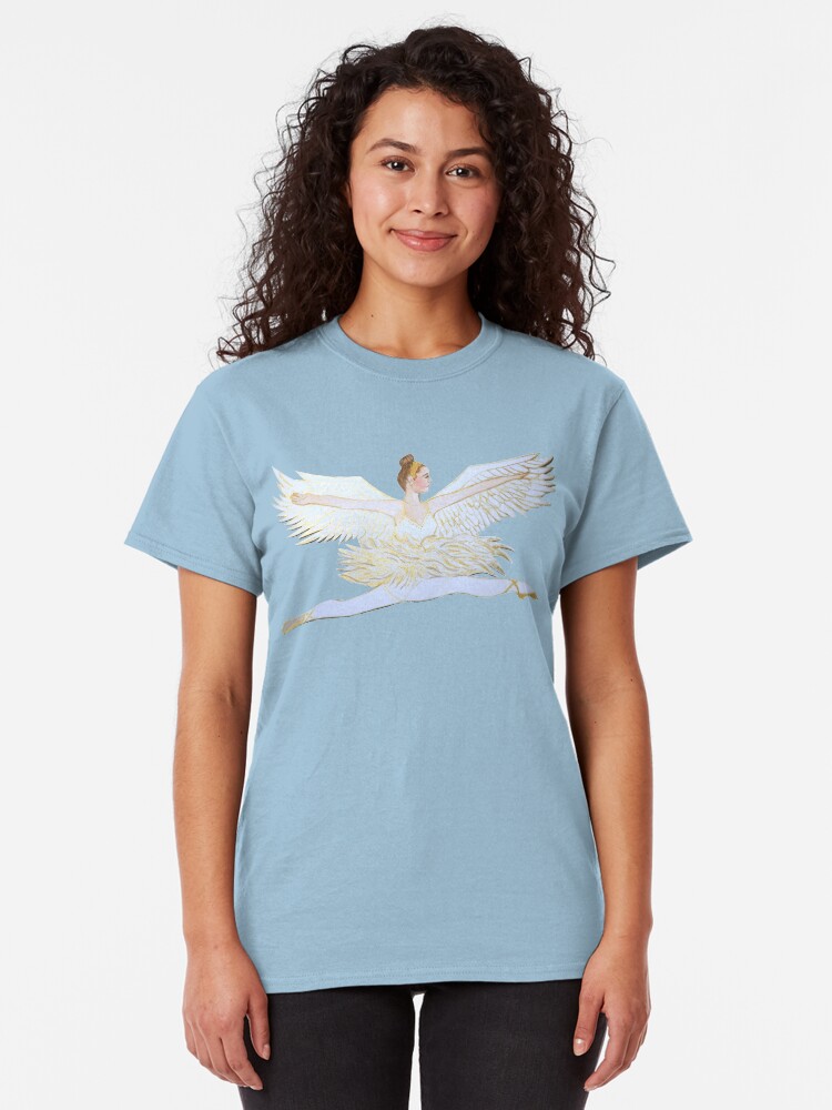 Alternate view of Christmas angel from the Nutcracker Ballet Classic T-Shirt