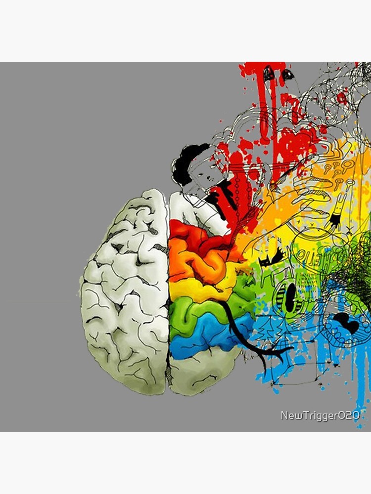 "Brain" Canvas Print by NewTrigger020 Redbubble