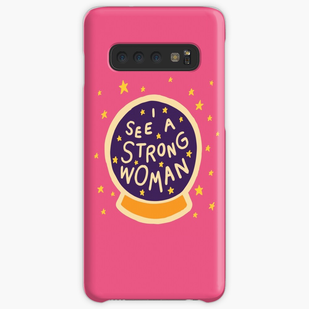 I see a strong woman Samsung Galaxy Snap Case