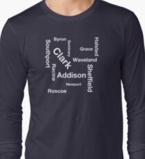 Wrigleyville Streets Long Sleeve T-Shirt