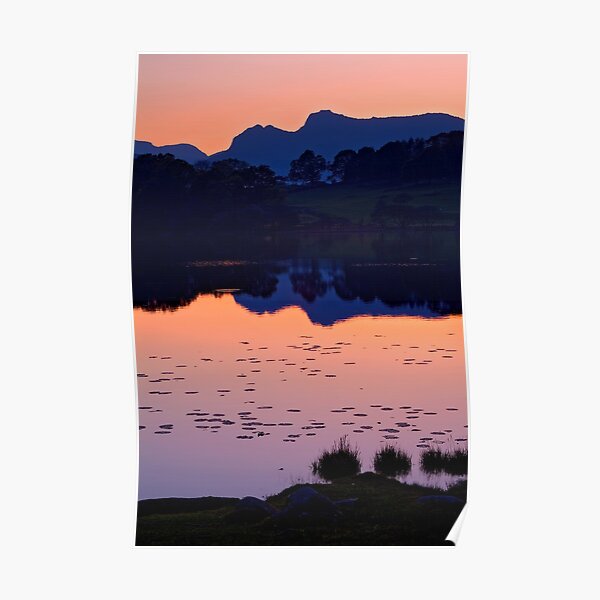 Loughrigg Tarn, The Lake District Poster