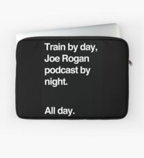 Train by day, Joe Rogan podcast by night - All Day - Nick Diaz - Helvetica Laptop Sleeve