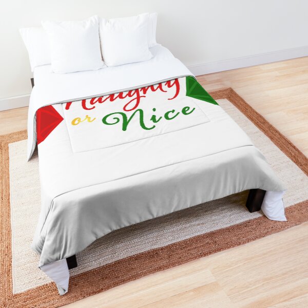 Naughty or Dice Comforter