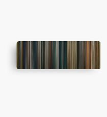 Moviebarcode: The Lord of the Rings: The Return of the King (2003) Canvas Print