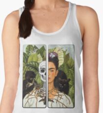 Frida Kahlo - Self Portrait (1940) Skeleton Version Women's Tank Top