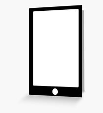 E-book Reader Greeting Card