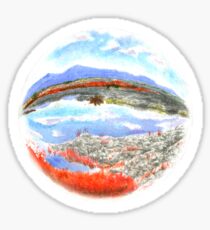 Landscape in a Ball Sticker