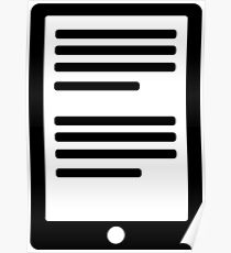 E-Book Reader Poster