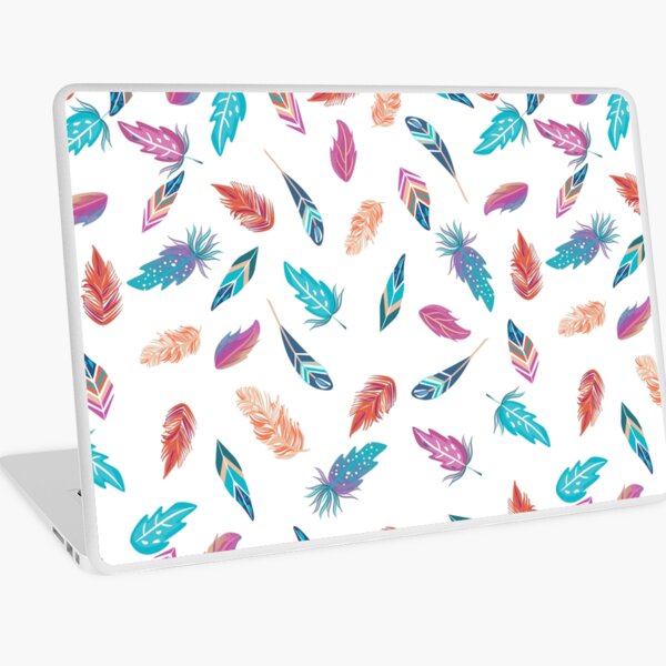 Feather pattern Laptop Skin