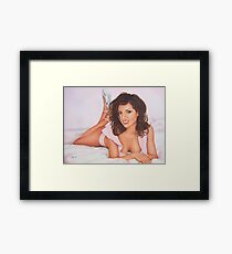 Plush Framed Print