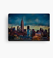 Midtown Manhattan Sunset Canvas Print