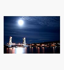Vertical Lift Bridge Photographic Print