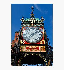 Queen Victoria Diamond Jubilee Clock Photographic Print