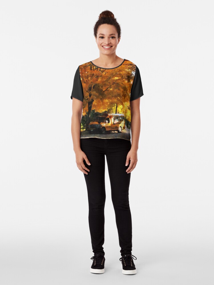 Alternate view of Back to School Chiffon Top