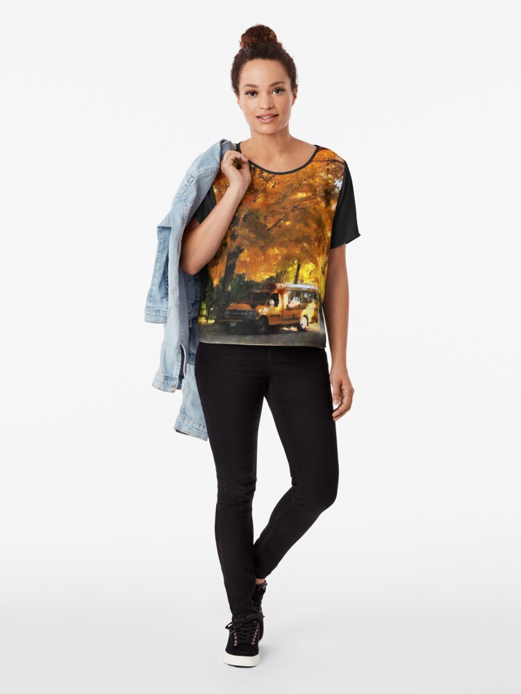 Alternate view of Back to School Chiffon Top