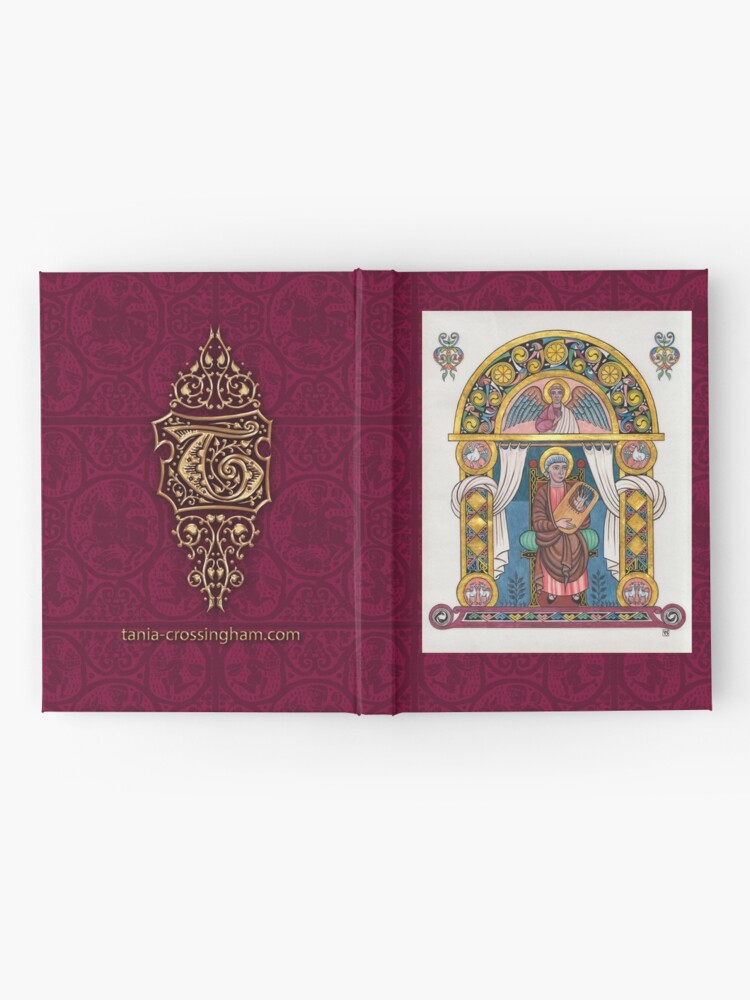 Alternate view of Medieval Illumination - King David Hardcover Journal