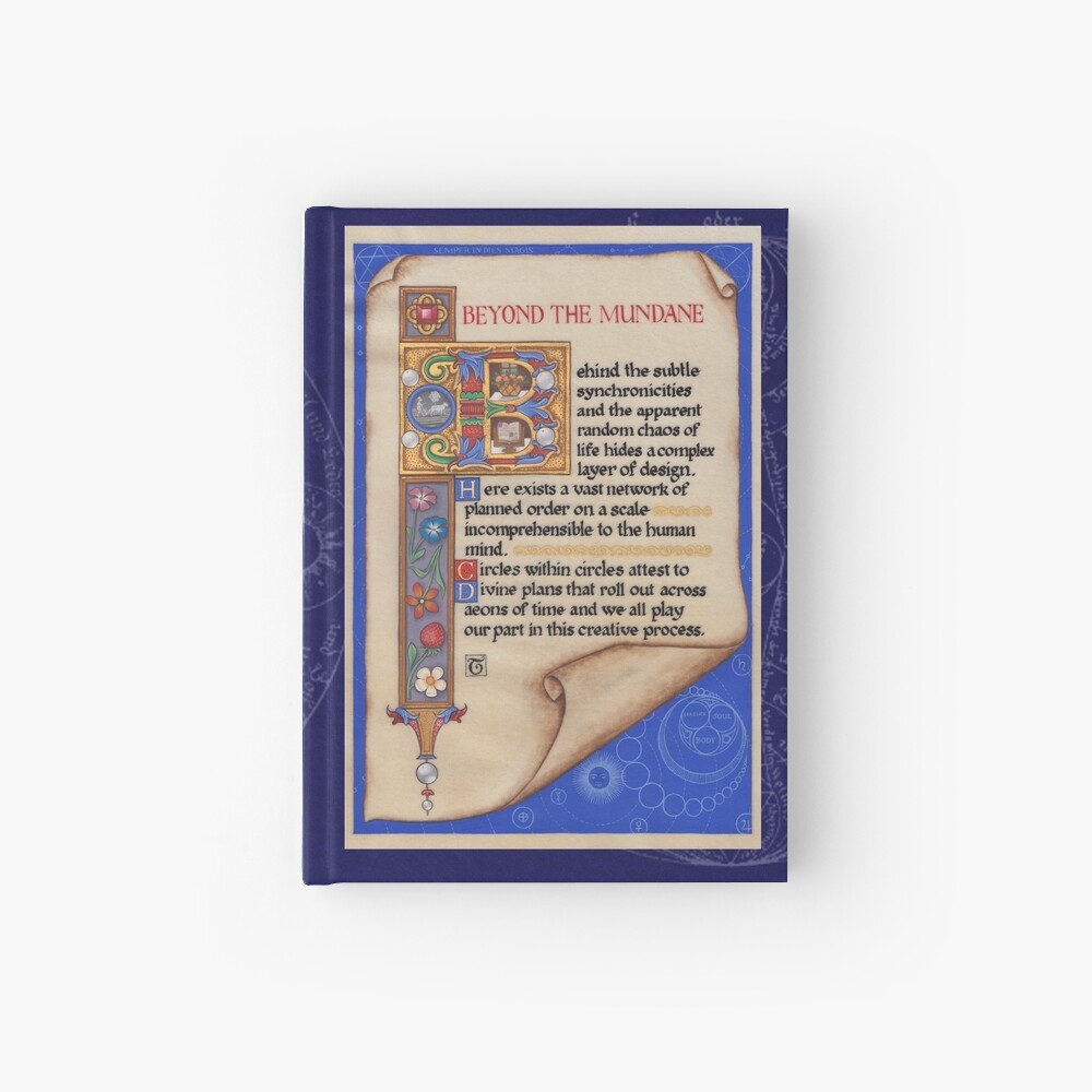 Medieval Illumination - Beyond the Mundane Hardcover Journal