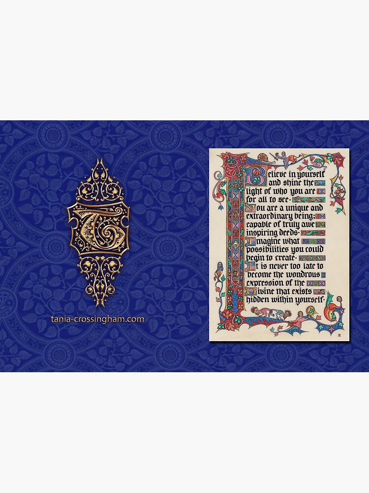 Medieval Illumination - Believe in yourself by TCilluminate
