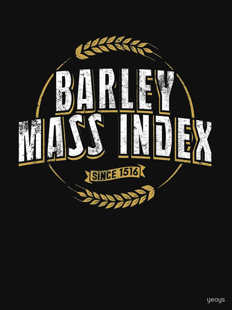 Barley Mass Index Since 1516 - Reinheitsgebot von yeoys