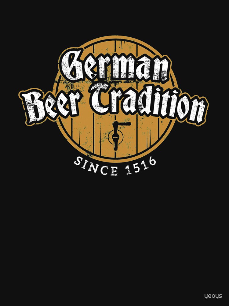 German Beer Tradition Since 1516 - Reinheitsgebot von yeoys