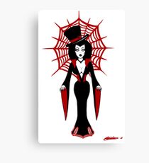 Black Widow Canvas Print