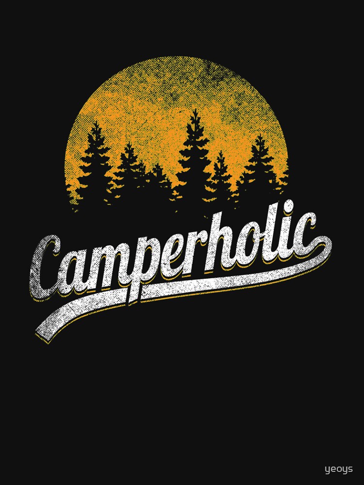 Funny Camping Pun - Camperholic von yeoys