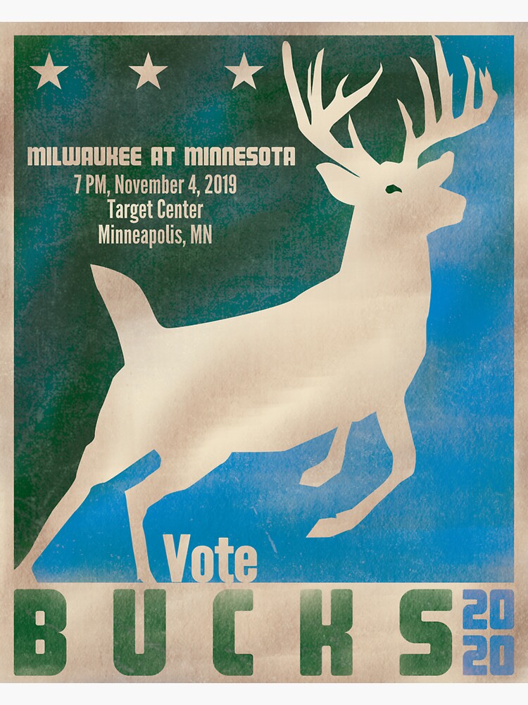 Vote Bucks 2020 by AJW3-Art