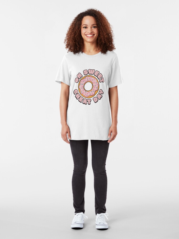 Alternative Ansicht von Oh Sweet Cheat Day - Diet Slim Fit T-Shirt