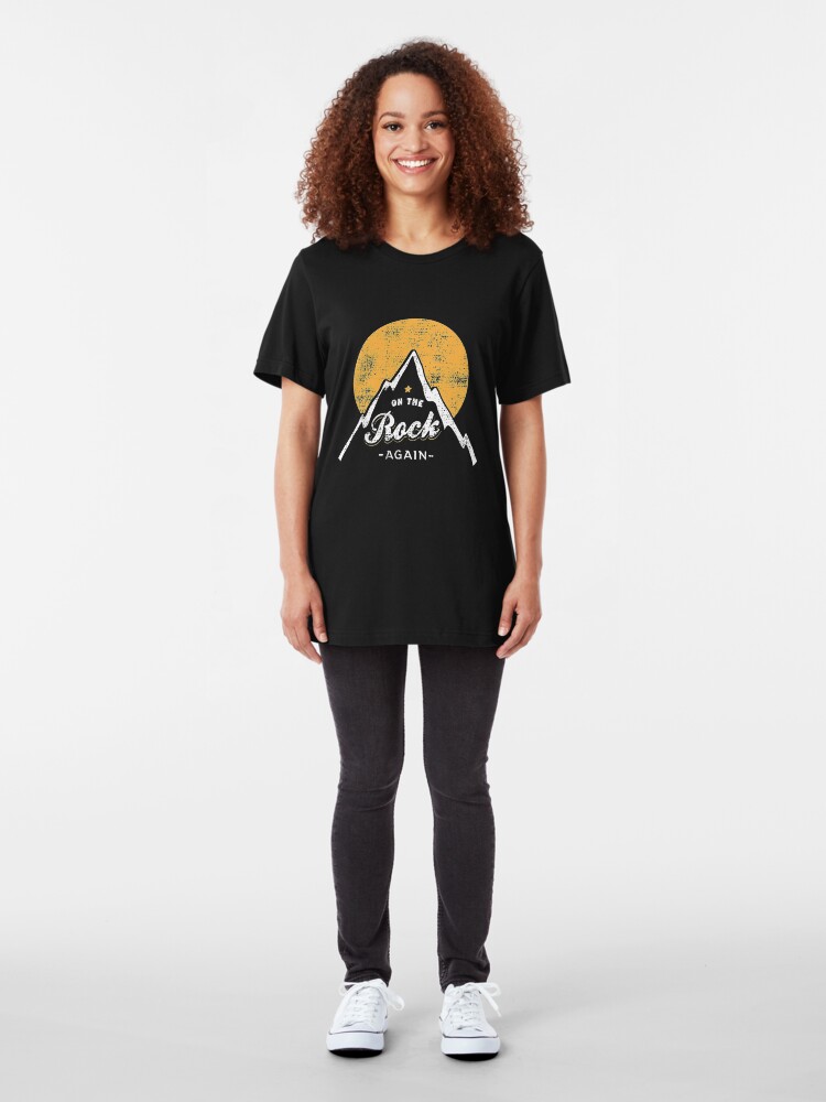 Alternative Ansicht von On The Rock Again - Rock Climbing Slim Fit T-Shirt