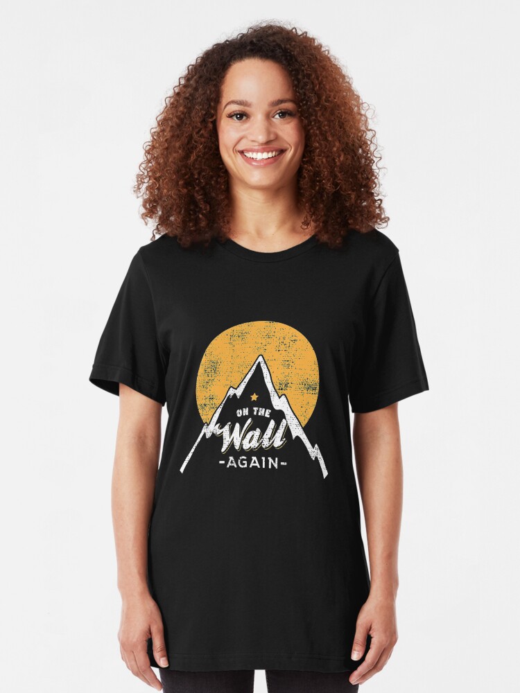 Alternative Ansicht von On The Wall Again - Climbing & Boulder Slim Fit T-Shirt