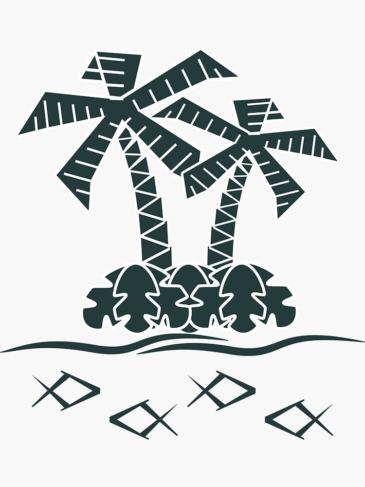 Fish & Palm Trees by a-roderick