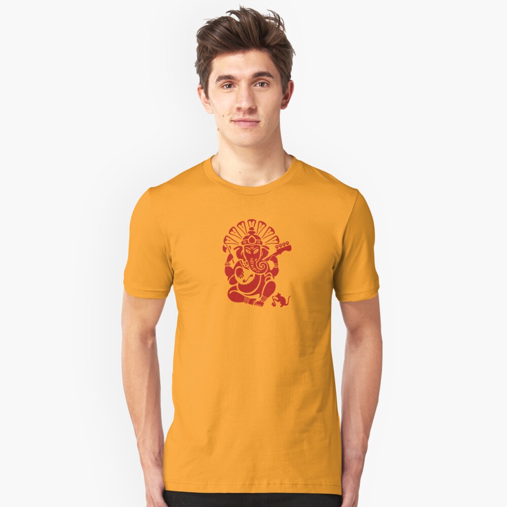 Ganesh plugged in Slim Fit T-Shirt