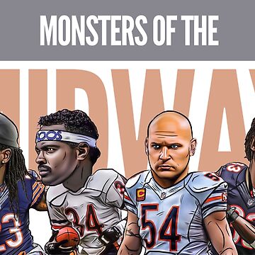 Monsters of the midway Sticker for Sale by Da-bearz