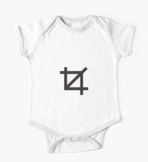 Crop Symbol One Piece - Short Sleeve