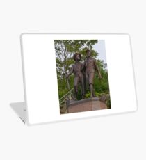 Tom Sawyer and Huckleberry Finn, Hannibal, Missouri, USA Laptop Skin