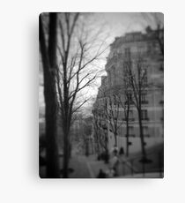 Montmartre Street Canvas Print