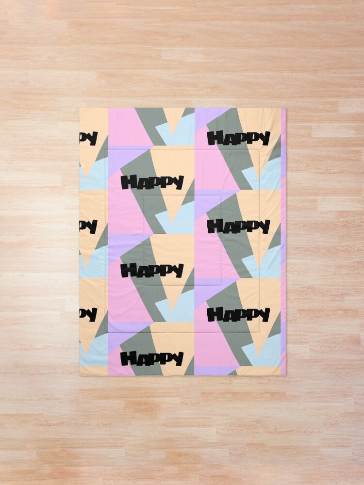 Alternate view of Happy Comforter