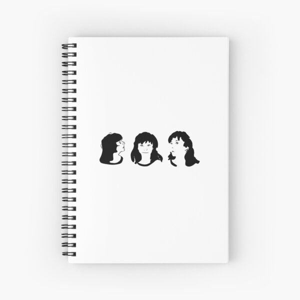 Triptych 3 faces (spiral notebook) Spiral Notebook