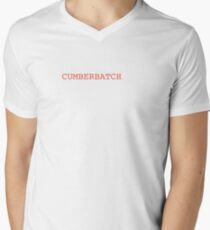 I've just been CUMBERBATCHed. Men's V-Neck T-Shirt
