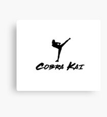 Cobra Kai Karate Girl Canvas Print