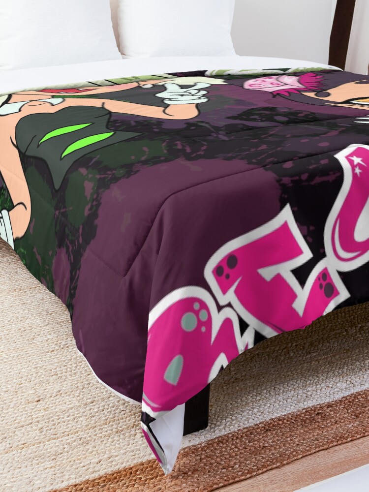 Alternate view of Squid Sisters Comforter