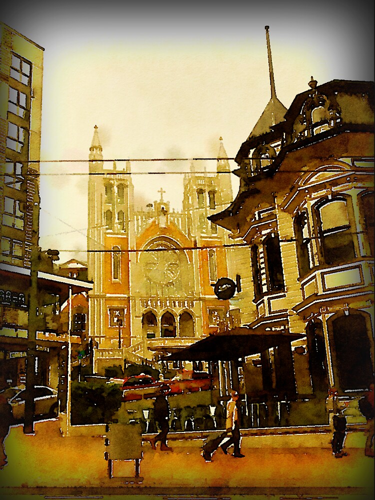 Street Scene, Wellington, New Zealand by douglasewelch