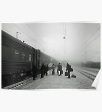 Trans-Siberian winter journey Poster