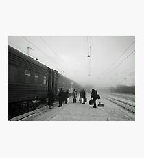 Trans-Siberian winter journey Fotodruck