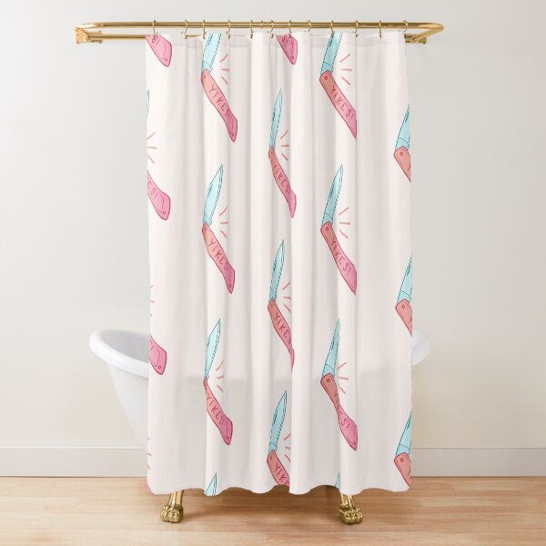 Yikes! Shower Curtain