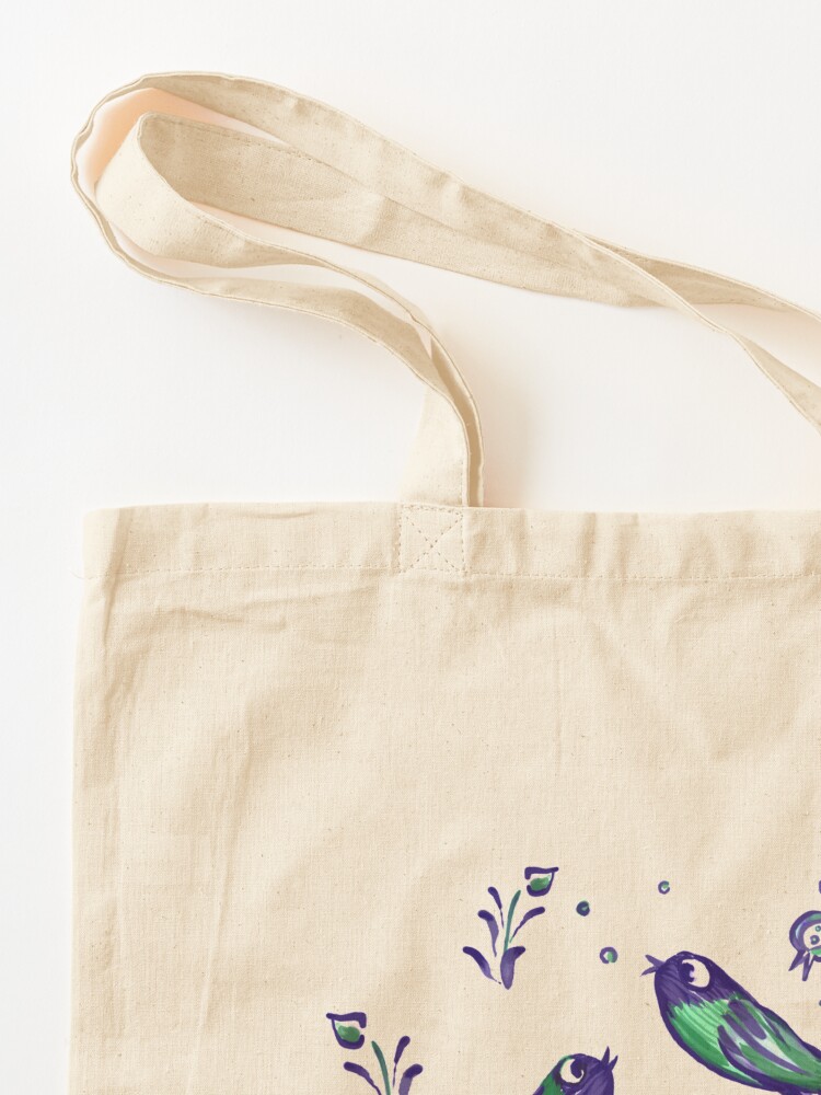Alternate view of Granada · Loving Birds Warbling Happiness · Grenada Albayzin Style Tote Bag