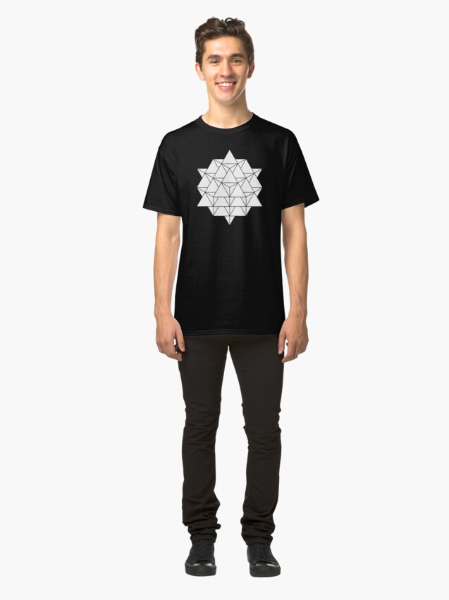 Alternate view of 64 Tetrahedron Classic T-Shirt
